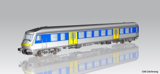 PIKO 28022 - H0 - Steuerwagen Halberstadt, MRB, Ep. VI